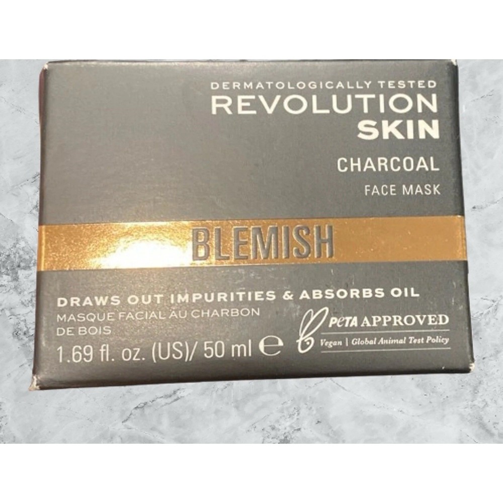 Revolution Skincare Charc Face Mask – Blemish‎ Control | 50ml | Vegan & PETA Ap